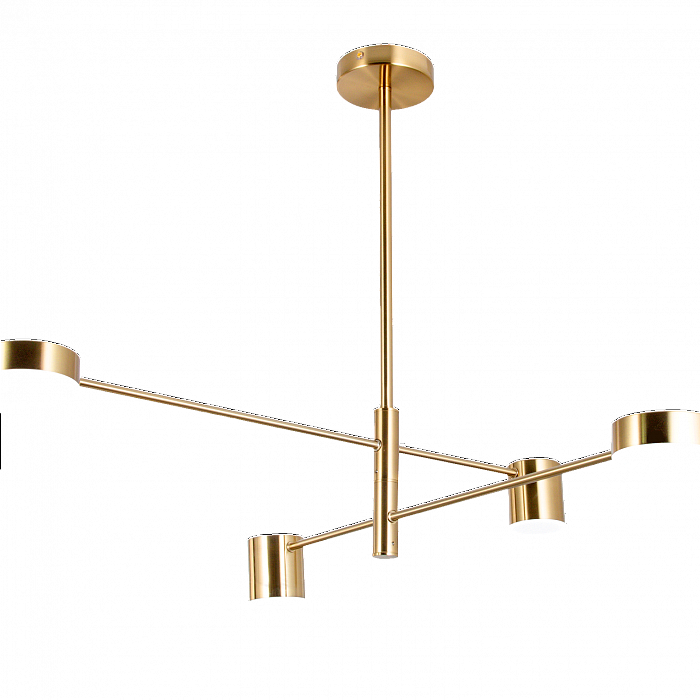 Люстра NewRgy 8021DW-4 BRASS