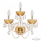 Бра Bohemia Ivele Crystal 5402B/2+1/165 G Amber/M-1G
