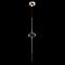 Светильник Crystal Lux GLASS SP3W LED CHROME