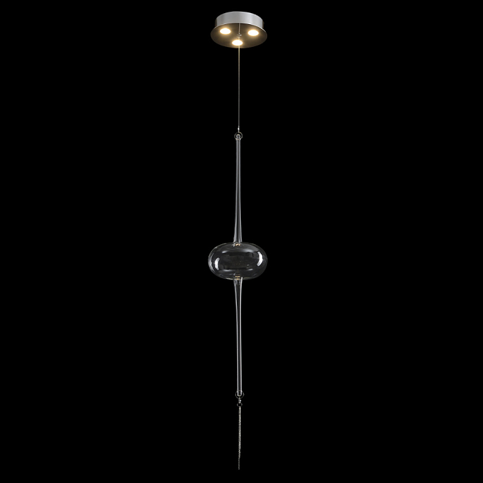 Светильник Crystal Lux GLASS SP3W LED CHROME