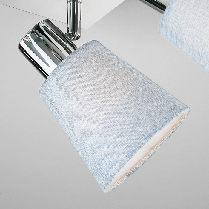 Eurosvet 20080/4 хром/голубой