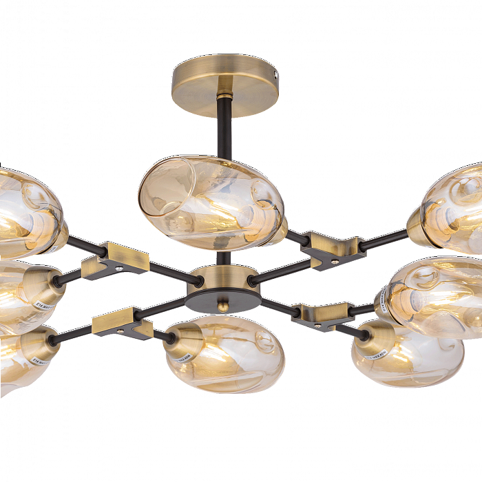 Люстра Sfera Sveta 74327/8 BRONZE+BLACK