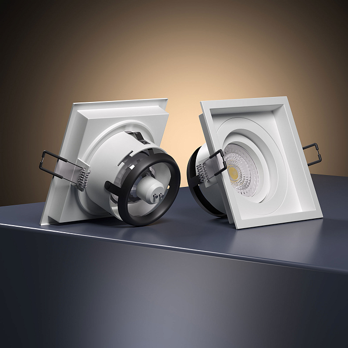 Светильник встраиваемый Elektrostandard 1071/1 MR16 WH белый