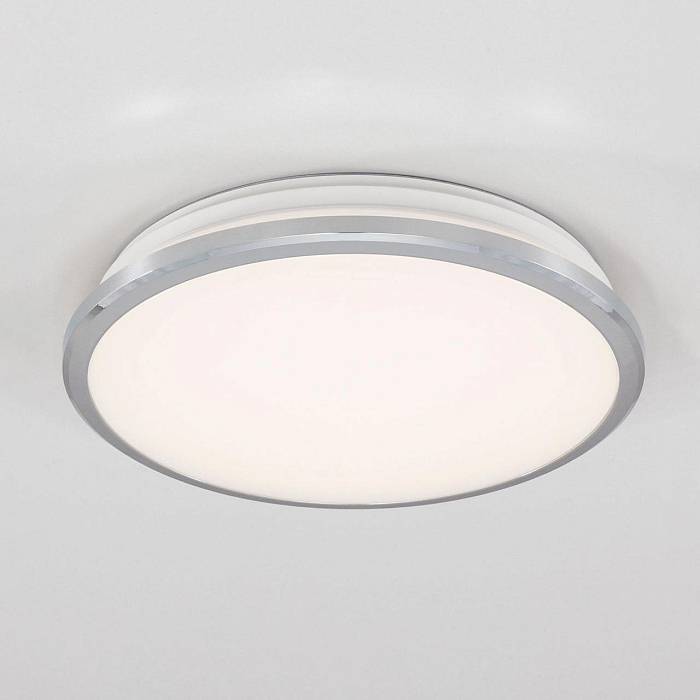 CL702161W Луна Хром LED Св-к Наст.-Потол Светильник светодиодный  CL702161W