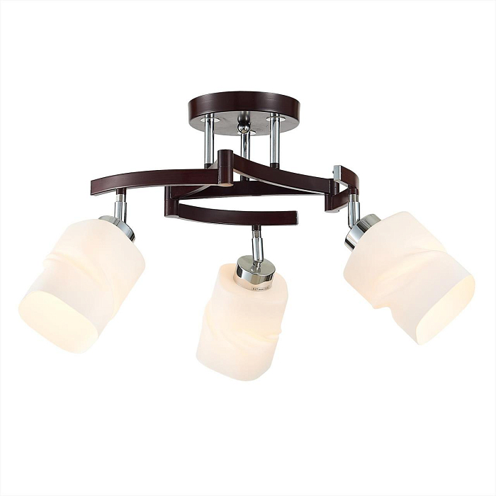 CL126132 Берта Хром+Венге Св-к Люстра Люстра потолочная  CL126132