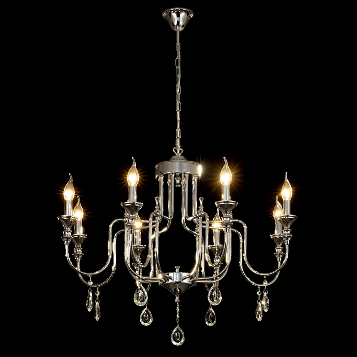 CL437181 Рига Хром Св-к Люстра Люстра подвесная  CL437181