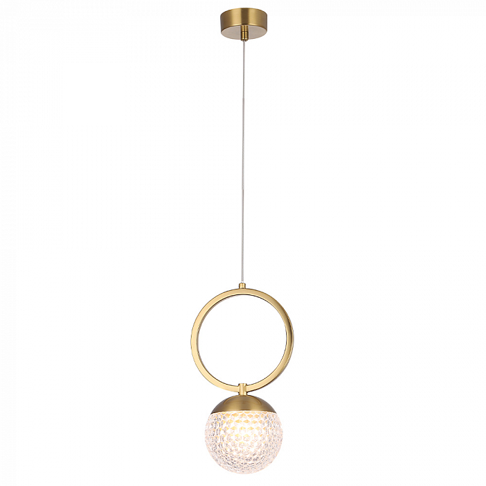 Светильник Crystal Lux CAROLINA SP1 V1 BRASS
