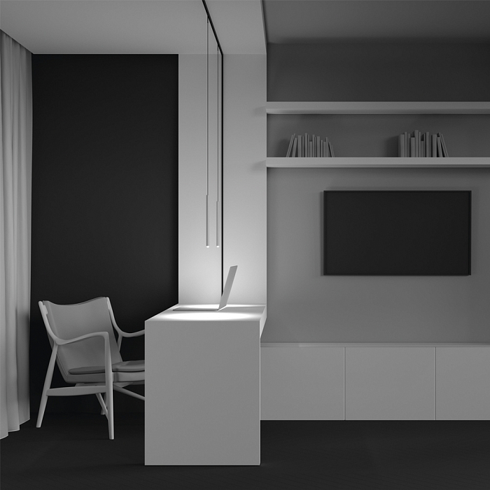 Трековая система Technical TR191-1-3W4K-M-BW