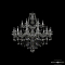 Люстра большая Bohemia Ivele Crystal 1415/12+6/360/2d Ni