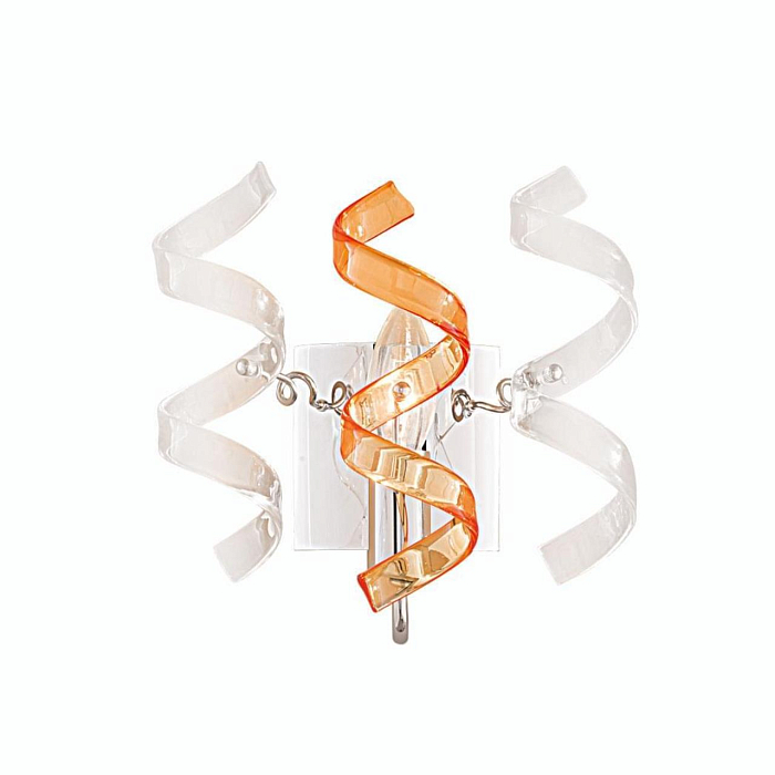 CL222322 Рандом Хром+Прозр+Янт Св-к Бра Бра на 1 лампу  CL222322