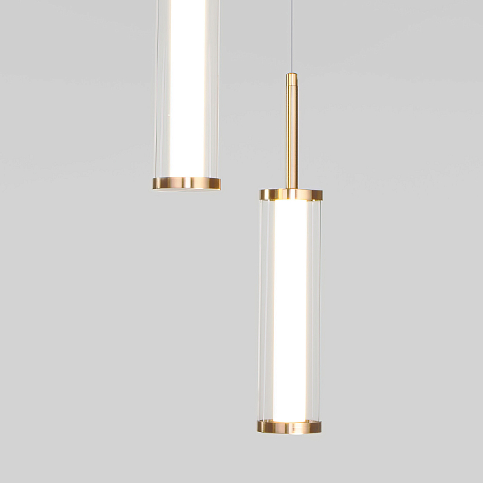 Люстра Eurosvet 50386/3 LED латунь