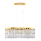 Люстра NewRgy 5682E/4A GOLD+CLEAR