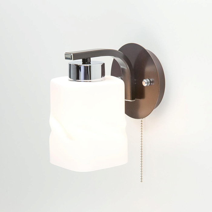 CL126312 Берта Хром+Венге Св-к Бра Бра на 1 лампу  CL126312