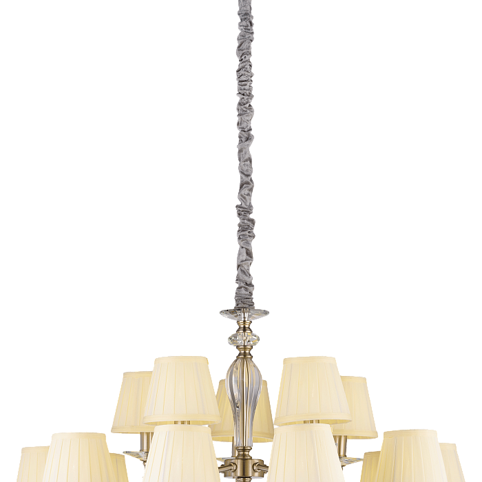 Люстра NewRgy 8686/10+5NK NICKEL