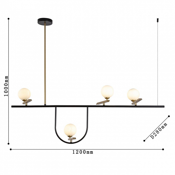 Люстра большой F-Promo 4109-4P