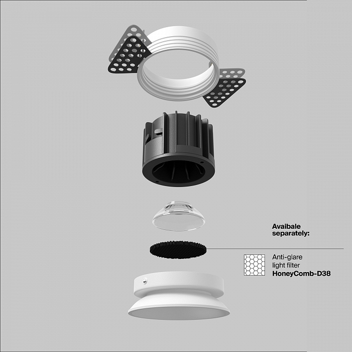 Светильник Technical DL058-12W4K-TRS-W