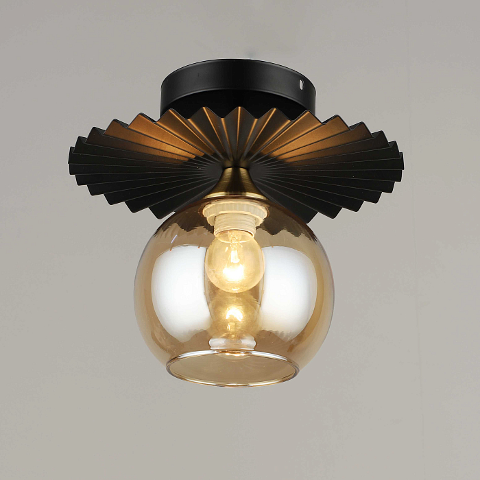Люстра Sfera Sveta 4788/1H BK+COPPER