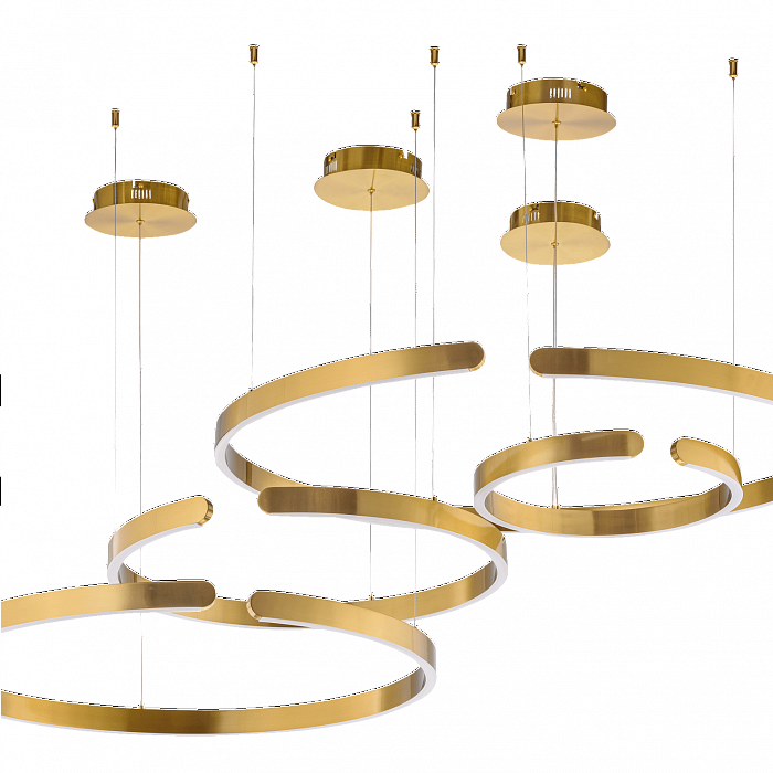 Люстра NewRgy 3002A-DWS-4+6+8+10 BRASS