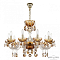 Люстра Bohemia Ivele Crystal 5417/10/240 G Amber/M-1H K721