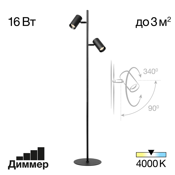 Торшер Citilux CL809011N