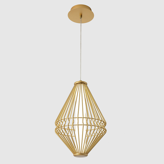 Светильник Crystal Lux CUADRA SP18W LED GOLD