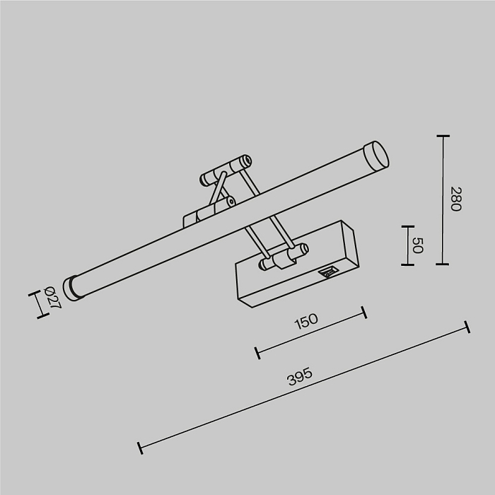 Maytoni MIR268WL-L3B3K