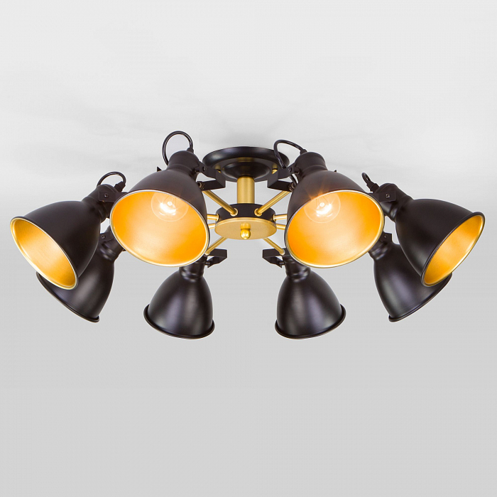 Люстра потолочная Eurosvet 70112/8 черный