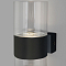 Бра Eurosvet 40021/1 LED чёрный/прозрачный