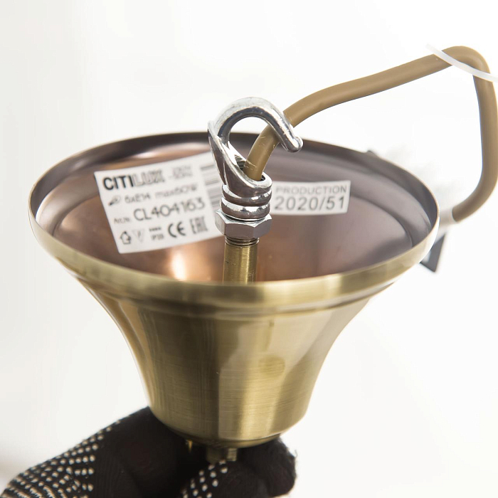 CL404153 Кармен Св-к Люстра Люстра подвесная  CL404153