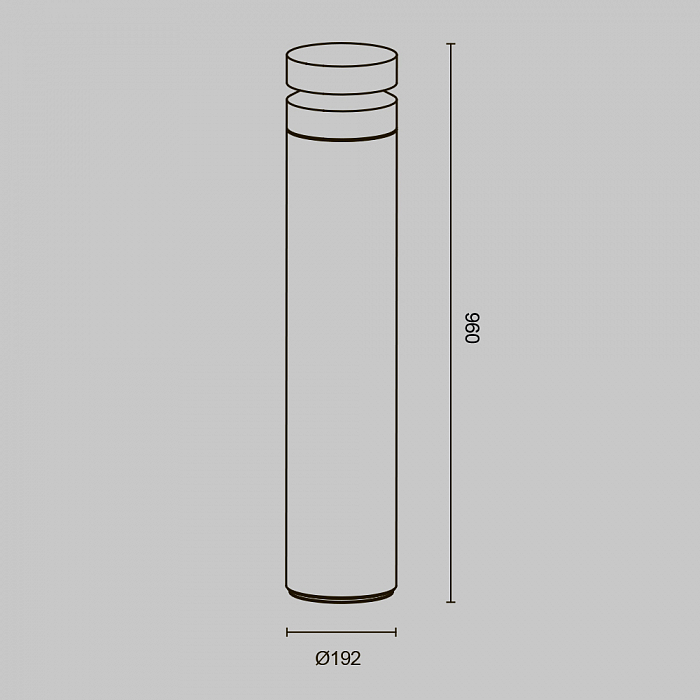 Уличный светильник Outdoor O469FL-L20CM3K1