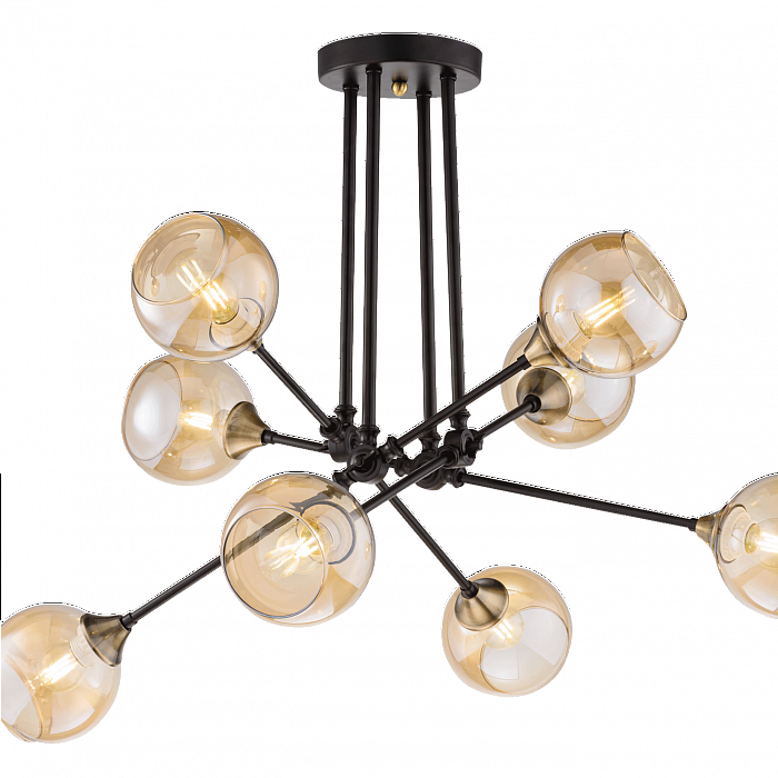 Люстра Sfera Sveta 4797/8 BK+AB