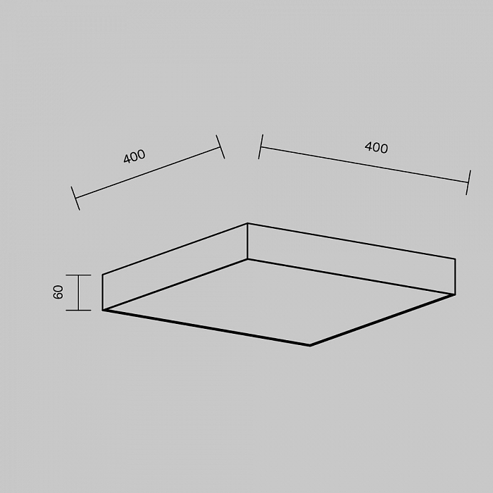 Светильник Technical C032CL-45W4K-SQ-W