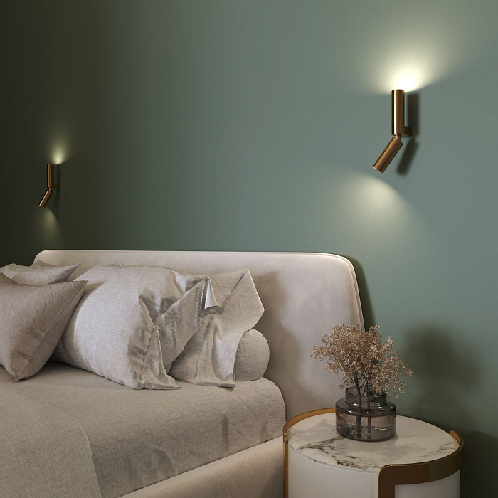 Светильник Eurosvet 40020/1 LED латунь