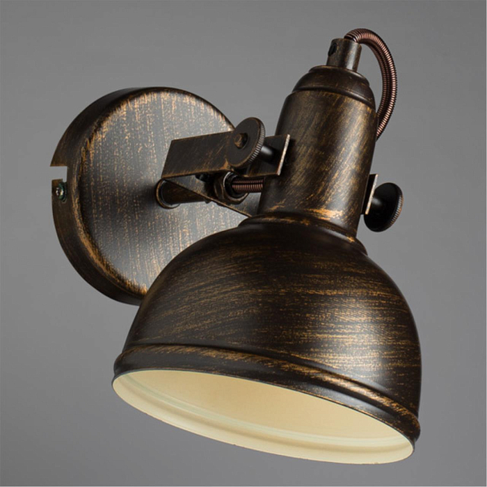Спот на 1 лампу ARTE LAMP A5213AP-1BR