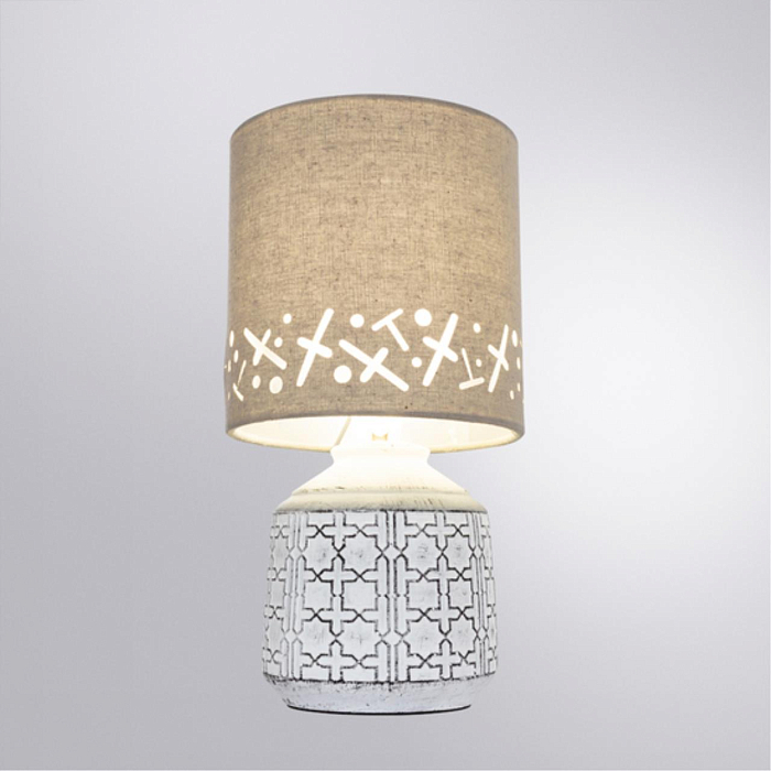 Настольная лампа интерьерная ARTE LAMP A4007LT-1WH