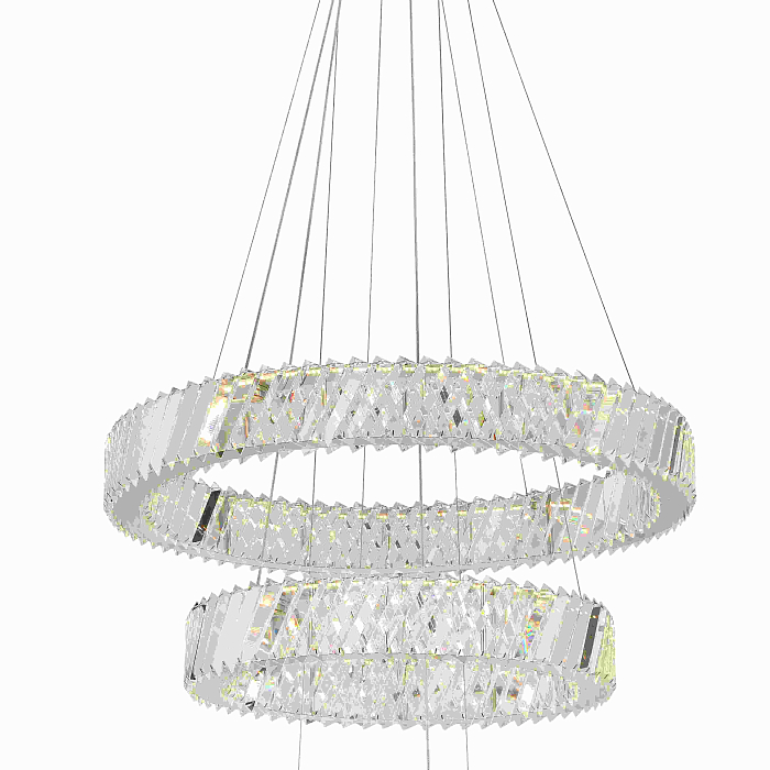 Люстра NewRgy 105PLSK/D800+600+400BC SAND NICKEL