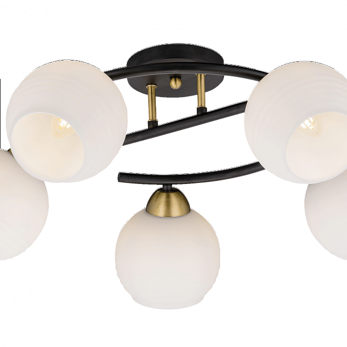 Люстра Sfera Sveta 40296MD/5B MBK+AB