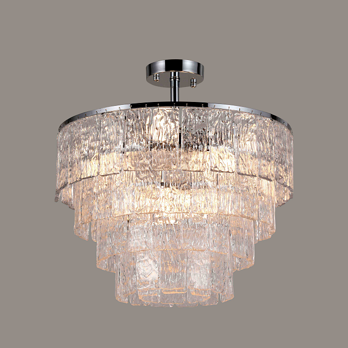 Люстра NewRgy 5011/10CR CHROME+CLEAR LIGHT