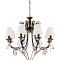 Люстра подвесная Sfera Sveta 4737/8PD BK+WT