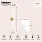 Бра светодиодное Maytoni MOD106WL-L16G3K