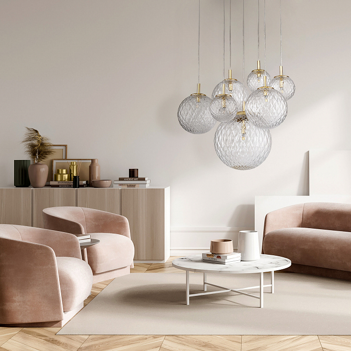 Люстра TK Lighting 4608 Cadix Gold