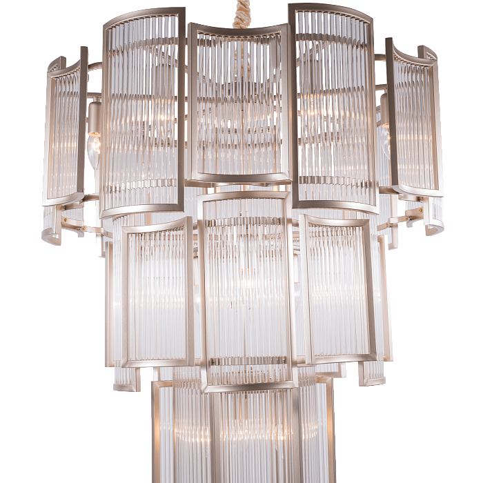 Люстра NewRgy 2420U/15 CHAM GD+CL