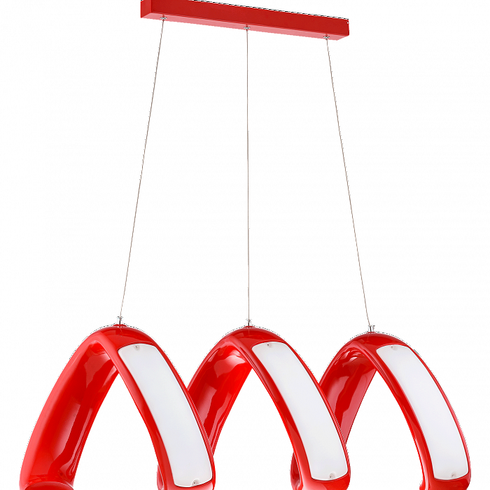 Люстра светодиодный Sfera Sveta 15071P/3 RED