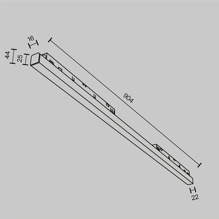 Трековая система Technical TR030-4-30WTW-DSZ-B