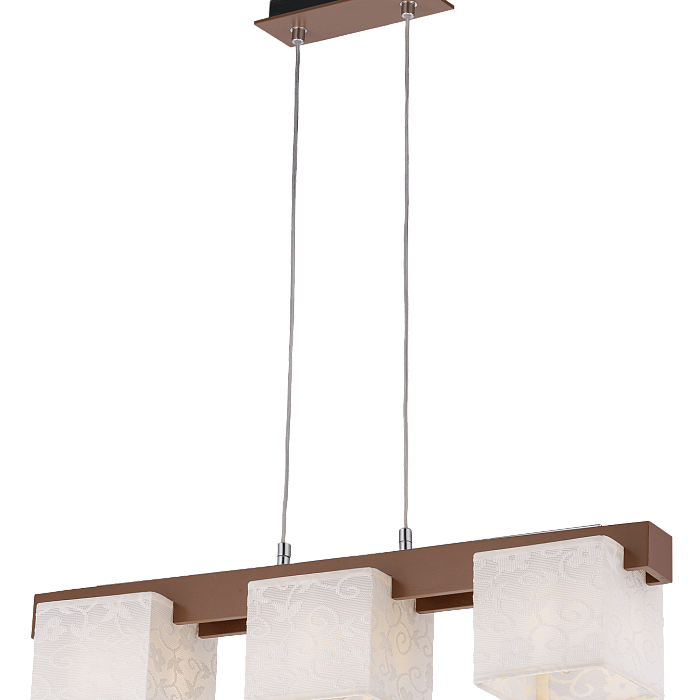 Светильник тройной Sfera Sveta 85636/3P BROWN+CH