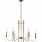 Люстра Crystal Lux AURELIO SP6 GOLD+CHROME/TRANSPARENT