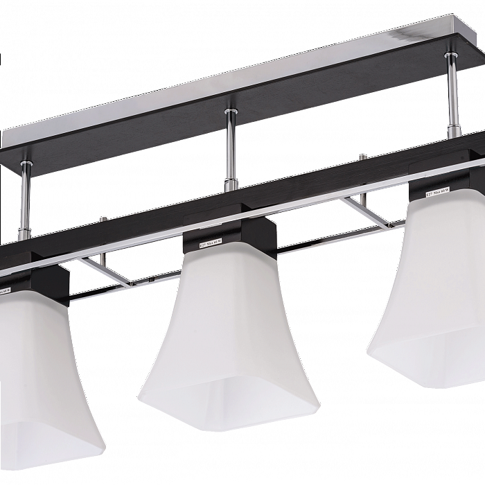 Люстра потолочная Sfera Sveta 85661/3C WENGUE+CH
