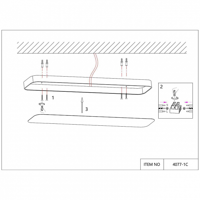 Светильник Favourite 4077-1C