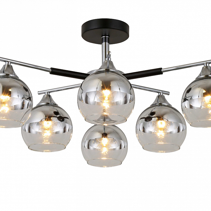 Люстра Sfera Sveta 74539/6 CHROME+BLACK