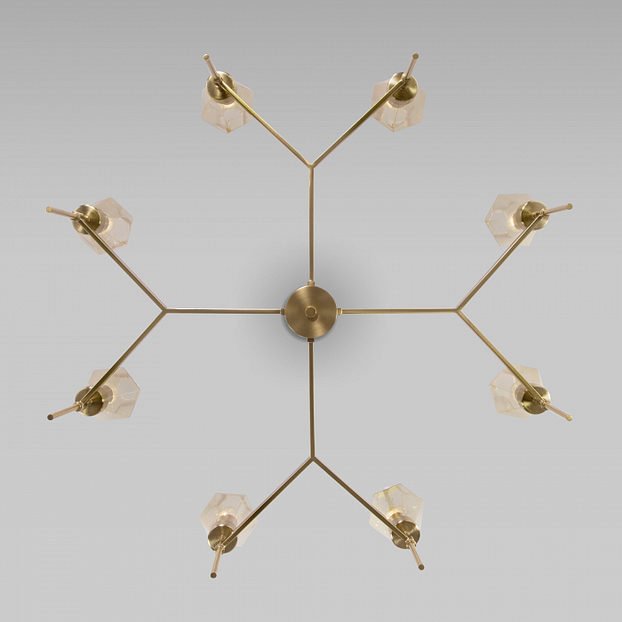 Люстра Eurosvet 60143/8 латунь